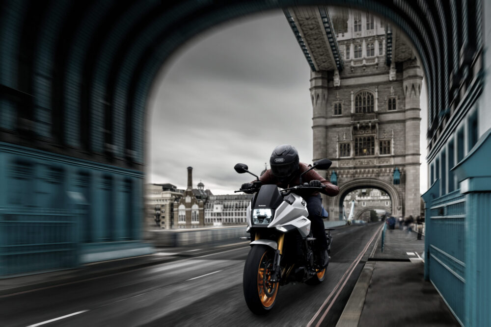 Tower Bridge in winter morning, London Suzuki Katana