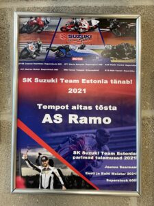 Ramo toetab motosportlasi