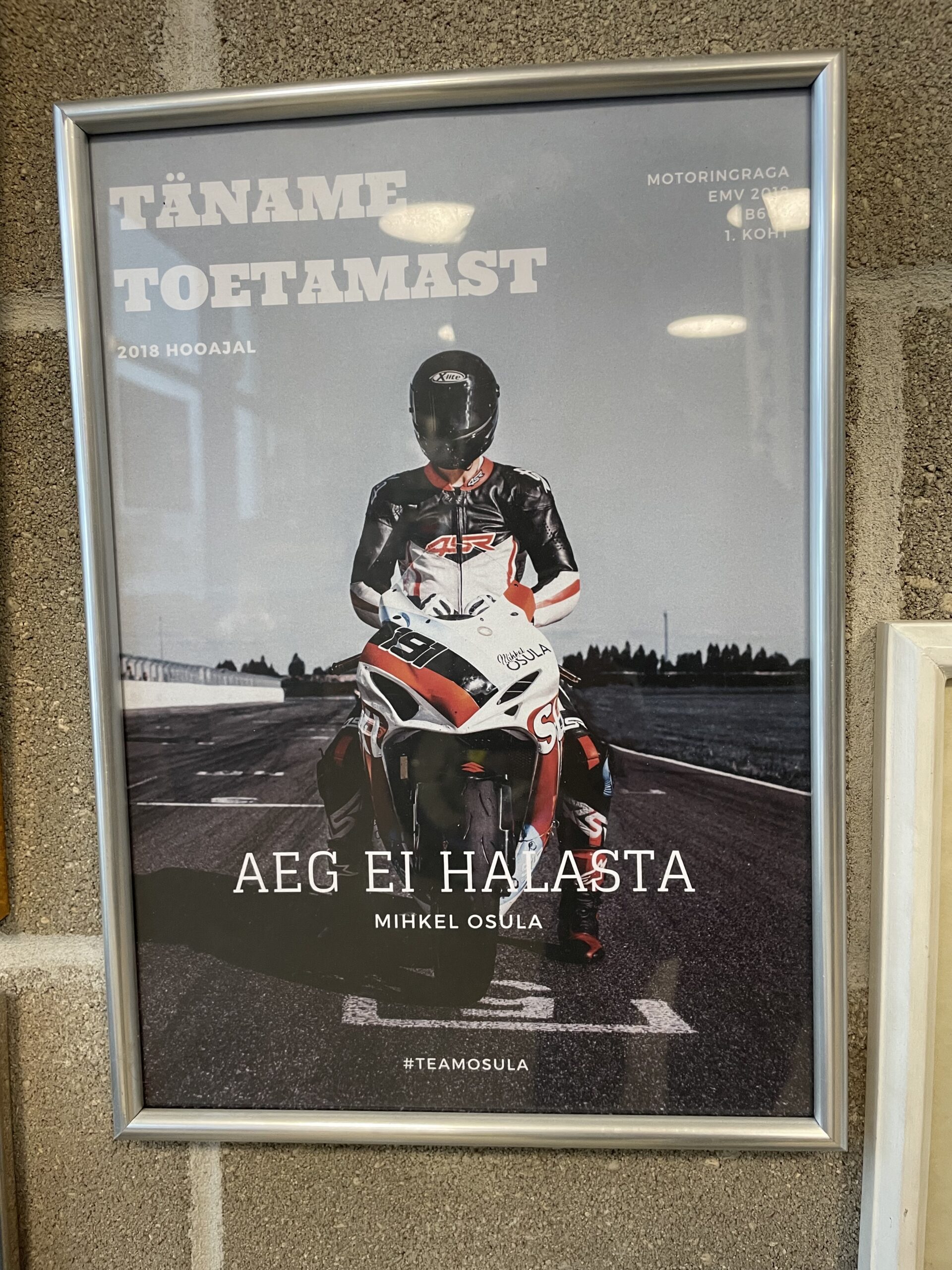 Ramo toetab motosportlasi