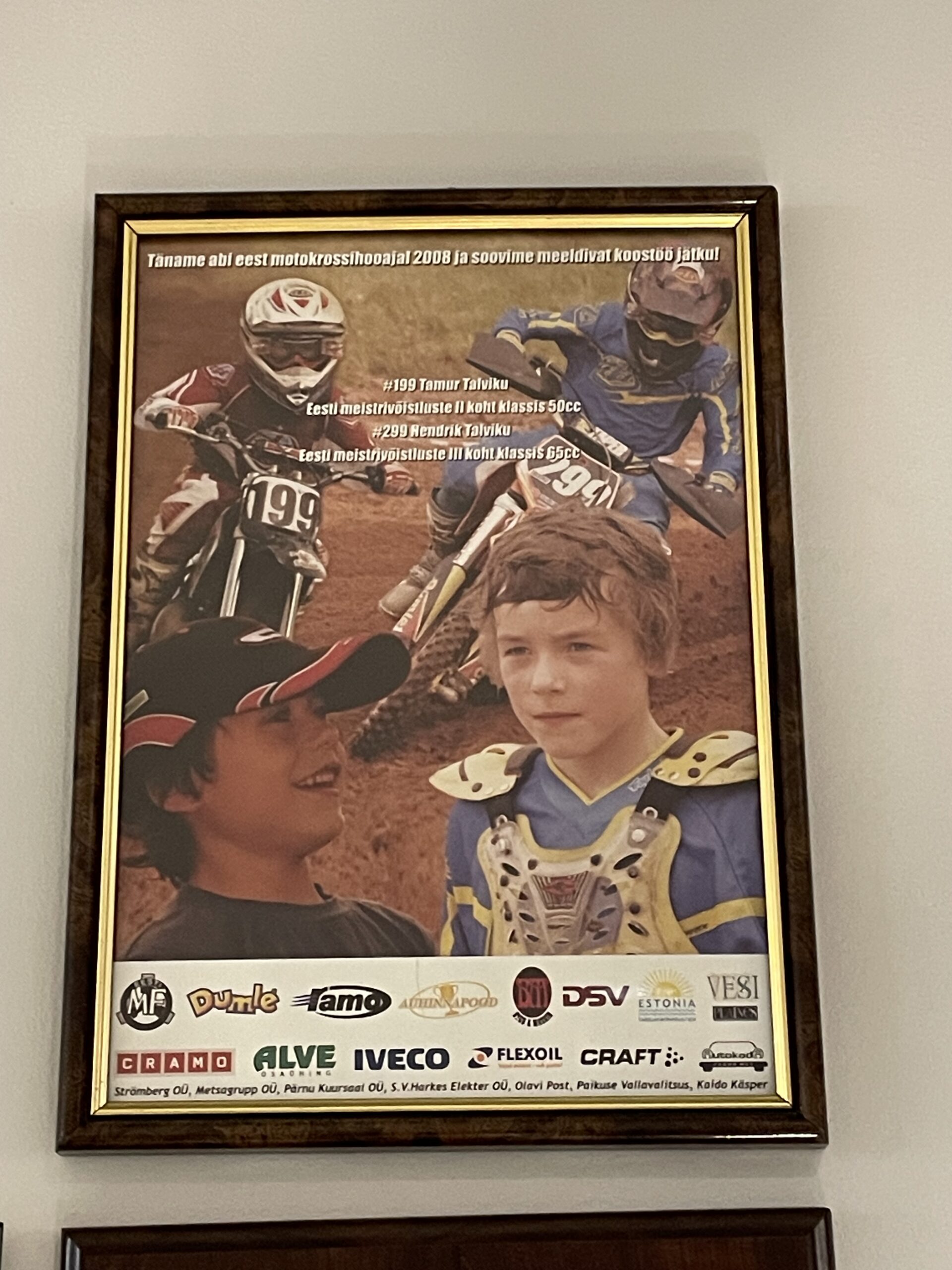 Ramo toetab motosportlasi