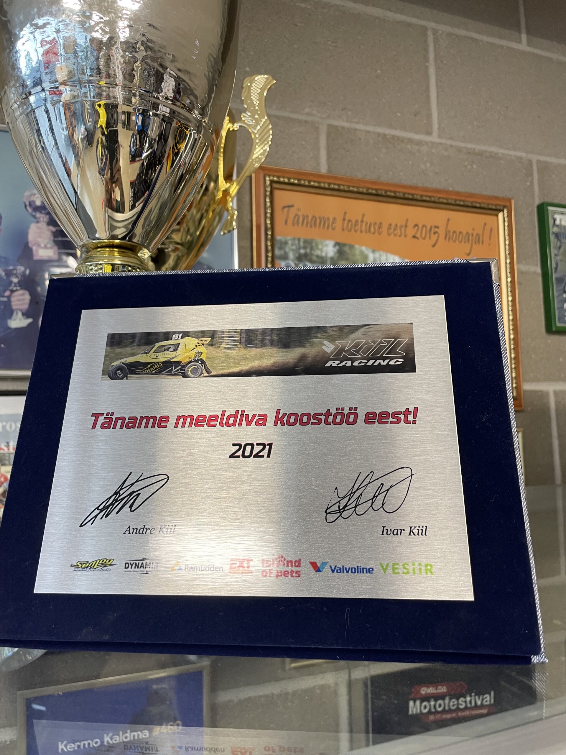 Ramo toetab motosportlasi